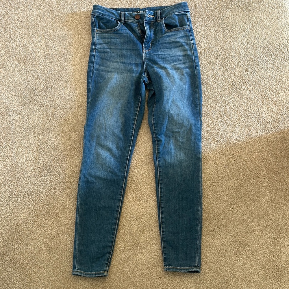 Curvy high rise jeggings size 6
